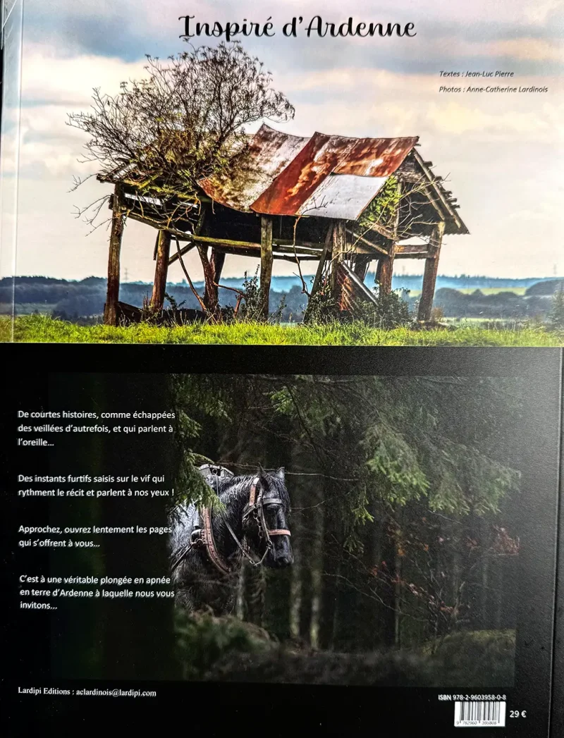 Livre "Inspiré d'Ardenne"
